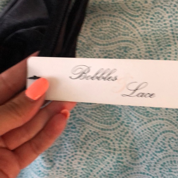 Mini dress. Velvet/purple - Picture 3 of 3